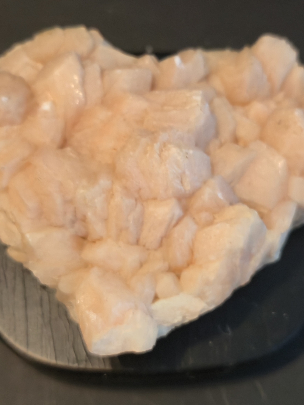 🍑✨ Peach Stilbite Crystal Cluster • 6.42 oz • Natural Zeolite Specimen 🪨